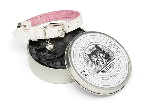Cat collar wonderland edition-white
