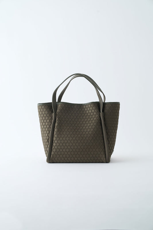 KAGOME EMBOSS BONDING TOTE (S)【031604】