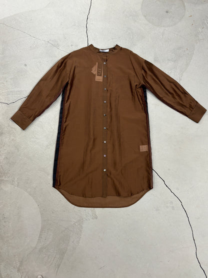 シアーバイアスノーカラーシャツ